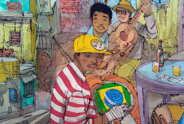 Apesar de você 2018 Técnica mista sobre tela 105cm x 200cm (2) Apesar de você 2018 Técnica mista sobre tela 105cm x 200cm (2)