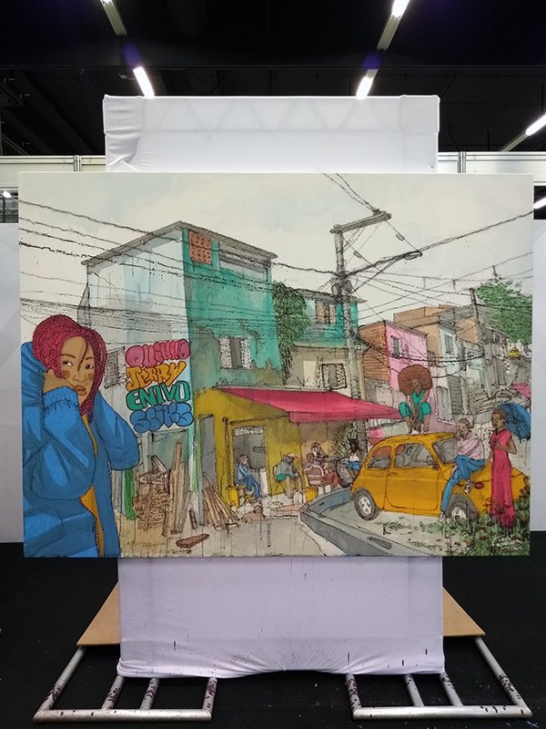 Diskina 2018 Técnica mista sobre tela 200cm x 150cm (1) Diskina 2018 Técnica mista sobre tela 200cm x 150cm (1)