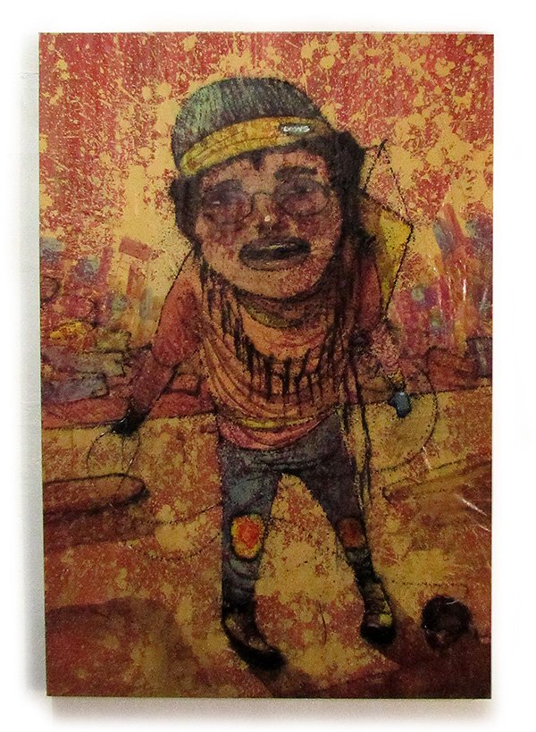 Mandado - 2017 - Técnica mista sobre canvas - 100cm x 150cm Mandado - 2017 - Técnica mista sobre canvas - 100cm x 150cm