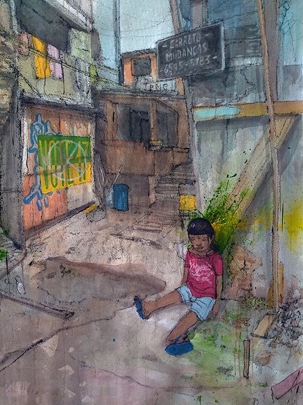 Salve as crianças do Brasil 2018 Técnica mista sobre tela 100cm x 150cm (3) Salve as crianças do Brasil 2018 Técnica mista sobre tela 100cm x 150cm (3)