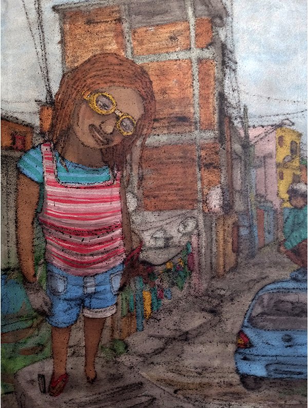 Vigilantes brincantes 2019 Tecnica mista sobre canvas 100cm x 100cm Vigilantes brincantes 2019 Tecnica mista sobre canvas 100cm x 100cm